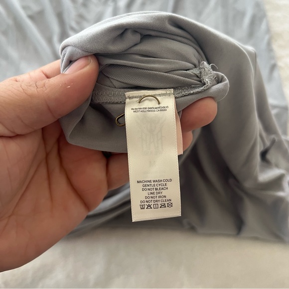 We Are HAH Southern Lady Dress in Silver Blue - Picture 6 of 10